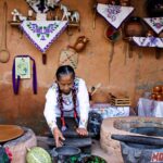 Cocina tradicional mexicana, cocineras, molcajete