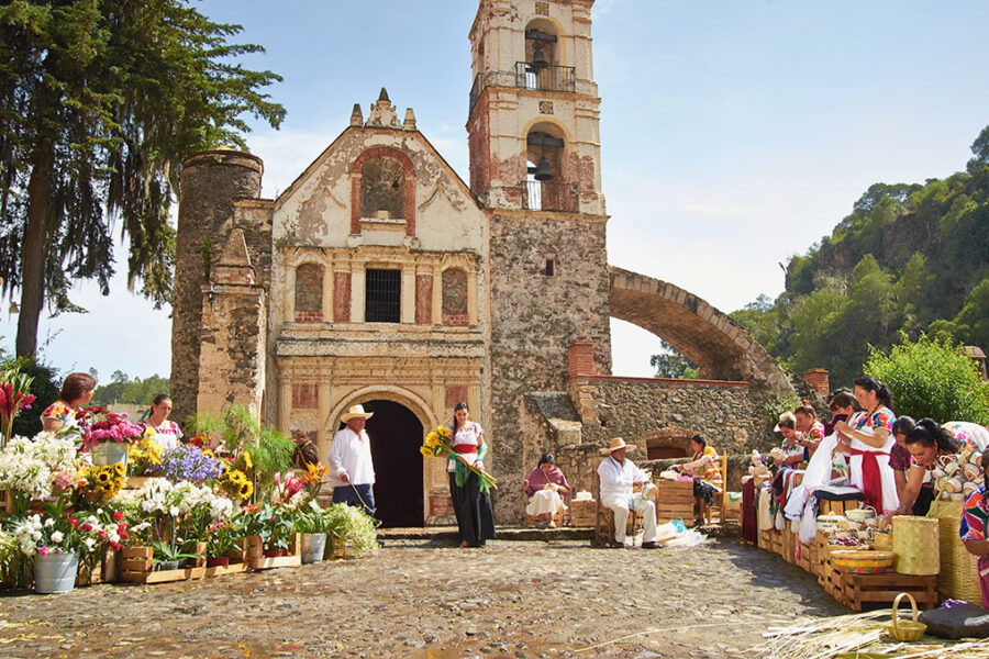 Iglesia Hacienda Santa Maria Regla, Hidalgo