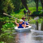 Parque Ecologico de Xochimilco al Sur de la Ciudad de Mexico