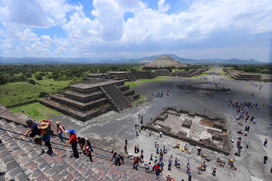 Zona arqueológica de Teotihuacan