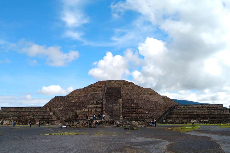 Pirámide de Teotihuacán, Zona arqueológica