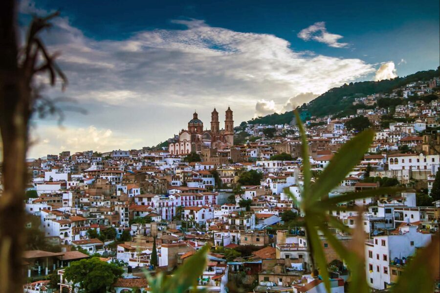 Taxco en el Estado de Guerrero, Mexico