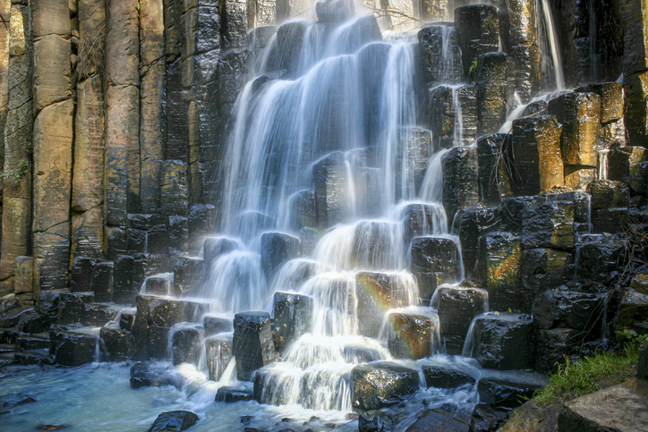 Basaltic Prisms of Santa María Regla, central Mexico